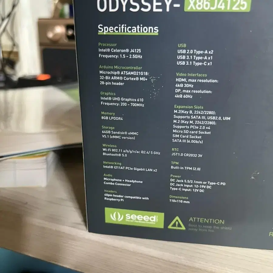 ODYSSEY-X86J4125 오딧세이보드판매