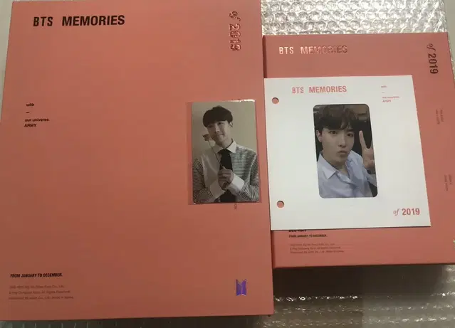 bts 방탄 2019메모리즈 DVD 블레 셋트 (포카포함)