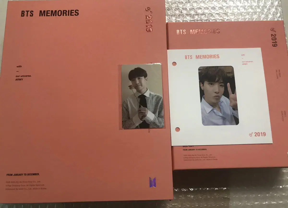 bts 방탄 2019메모리즈 DVD 블레 셋트 (포카포함)