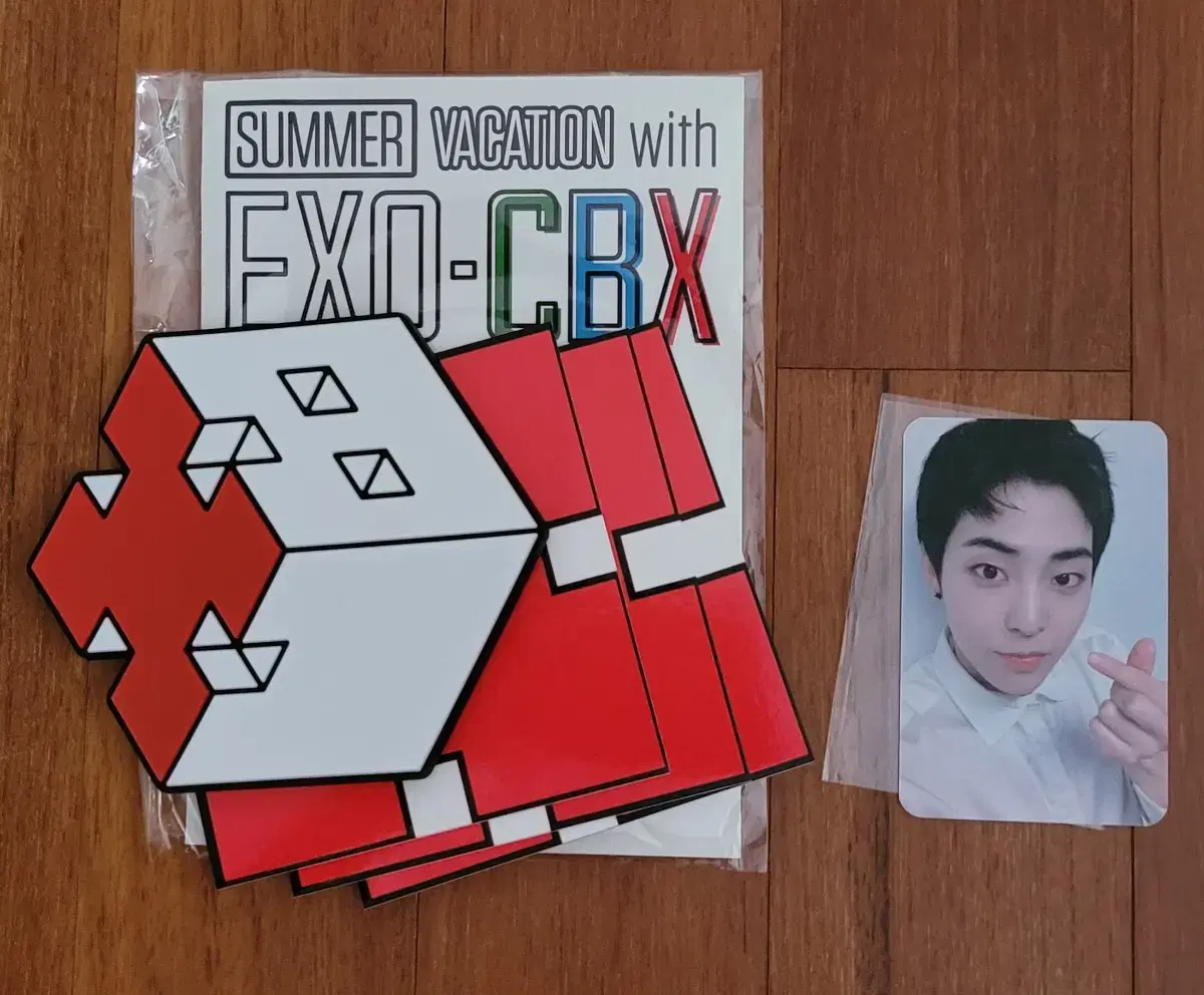 Exo xiumin Chen Baekshi fanmeeting Coaster photocard Set