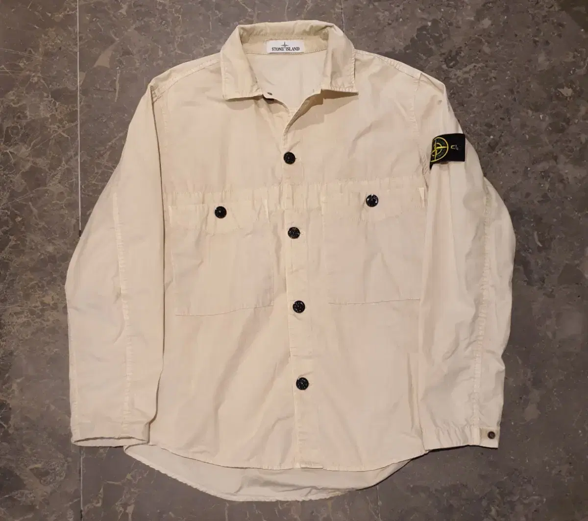 [M] Stone Island 21SS Olde Effect Overshirt Jacket 95 for sale