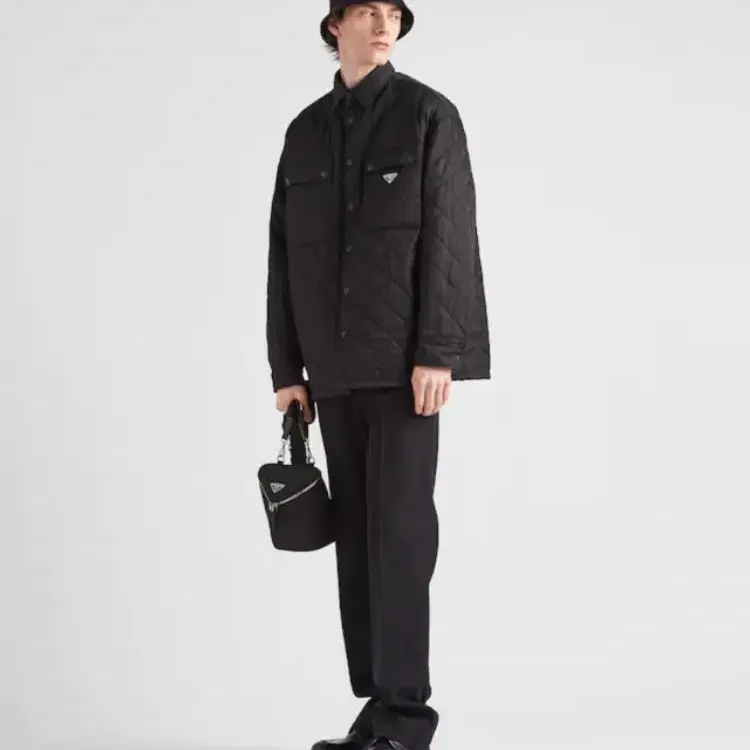 프라다 PRADA / 리나일론 퀼팅 셔츠자켓 사진 2