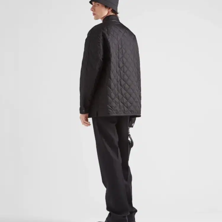 프라다 PRADA / 리나일론 퀼팅 셔츠자켓 사진 4