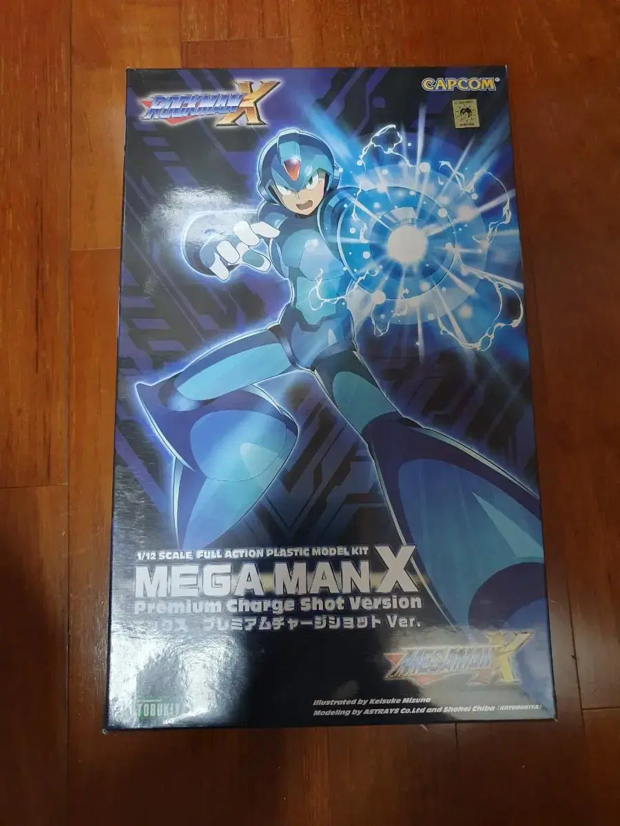 ZGL [Free shipping] Limited Edition Rockman X X Coating Kit Resin Statue Farm.