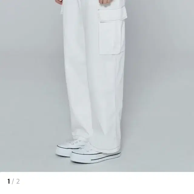 FANCY CARGO PANTS (IVORY) (19FW-F704)