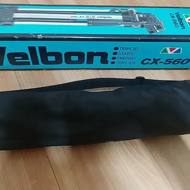 (미사용) 벨본 velbon CX-560 삼각대/ 4호