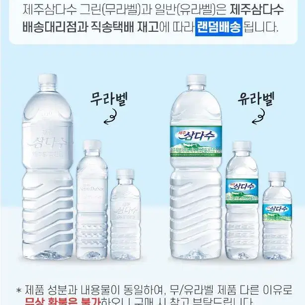 [무료배송] 아이유 제주 삼다수 500ml x 20병 생수 (빠른배송)