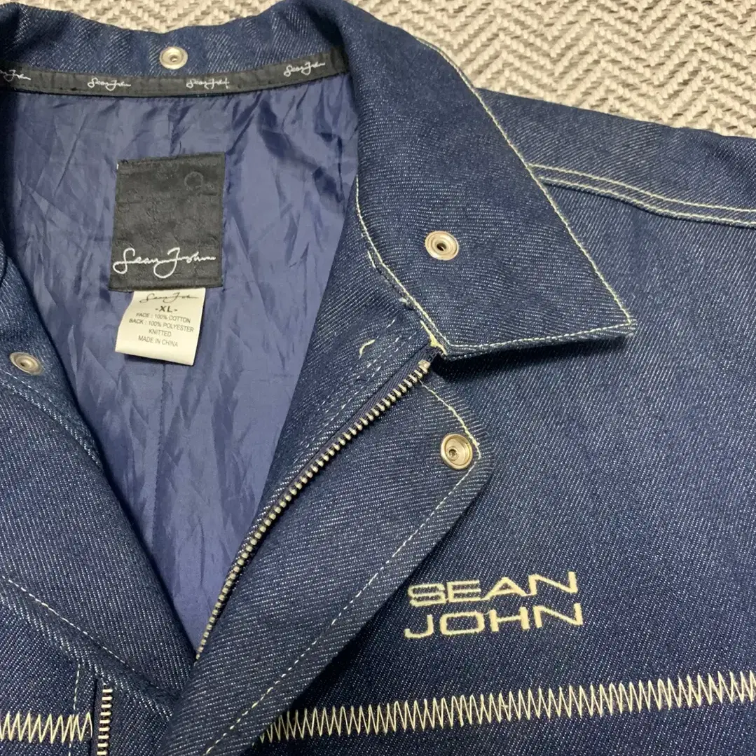 [2XL] SEAN JOHN 데님 자켓