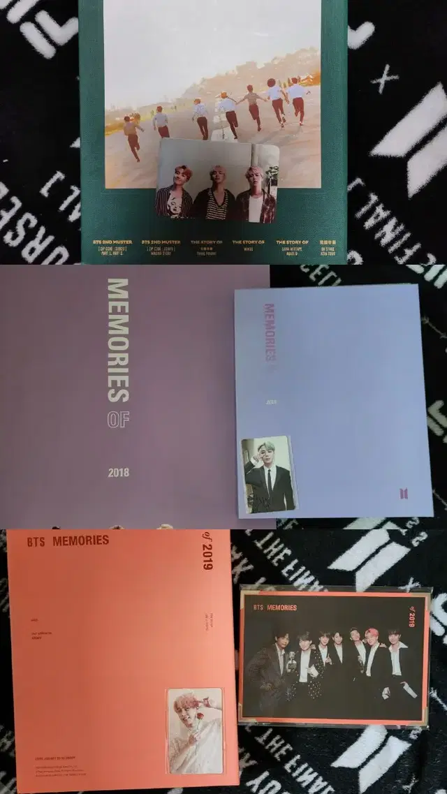 방탄소년단 2016, 2018, 2019 메모리즈 풀세트 풀박