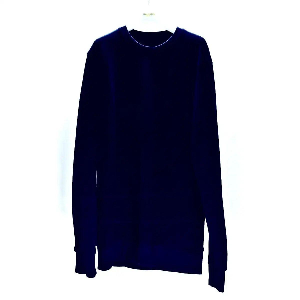 [F 55-66] Navy crew neck T-shirt