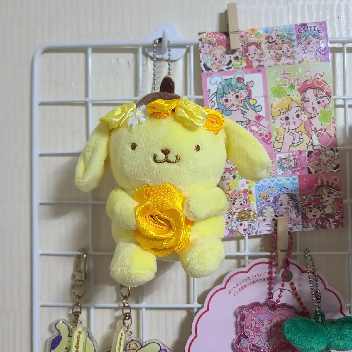 Pompompurin Flowercouge Doll