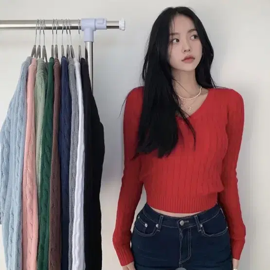 페일제이드 케이블이트V넥 2021fw(6색상)