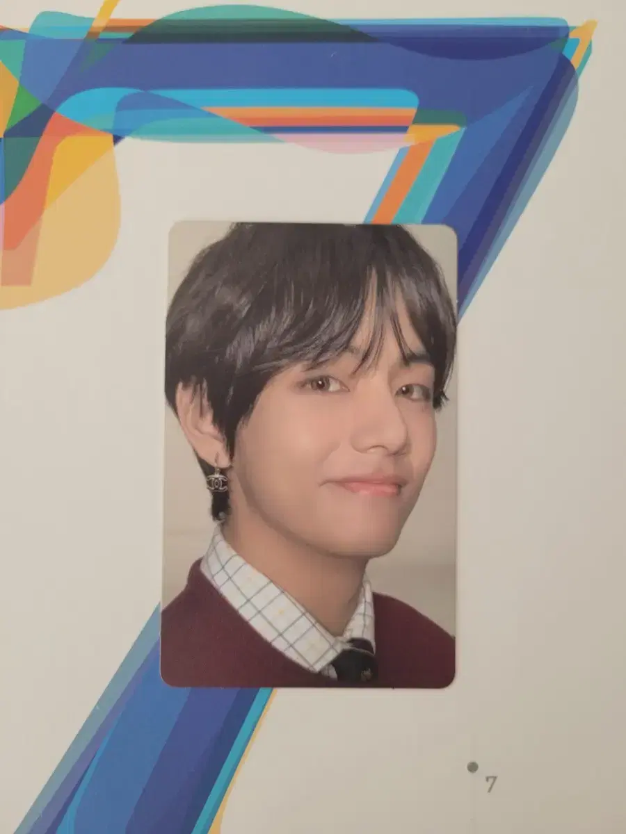 MAPS.ME 4 bangtan v Photocard