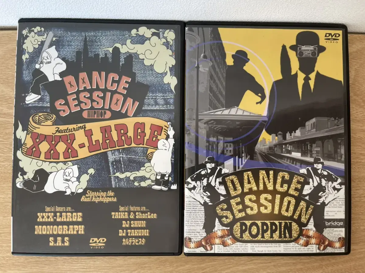 일본 스트릿댄스 dance session DVD