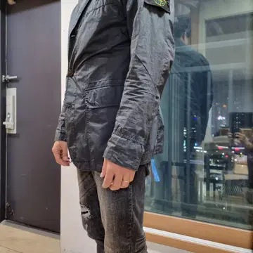 Stone Island Mussola Watro 나일론 재킷 