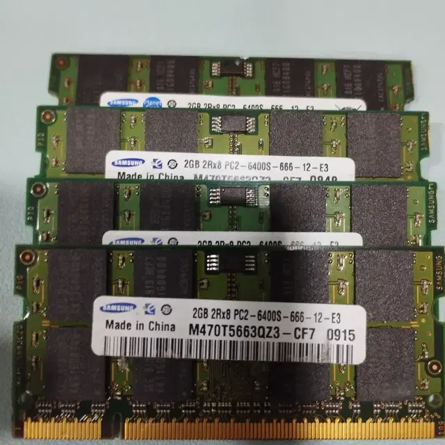 노트북용 DDR2 2GB 5300s 6400s메모리 램