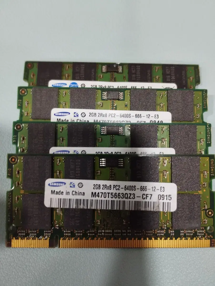 노트북용 DDR2 2GB 5300s 6400s메모리 램