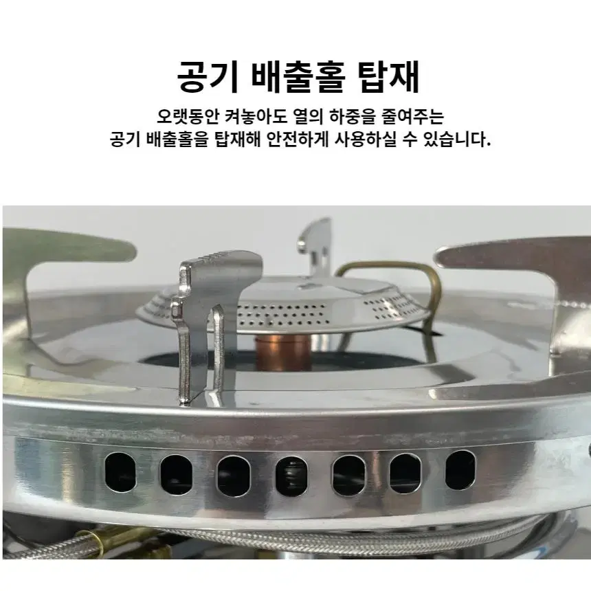 새상품)캠핑 부탄가스 버너 휴대용 그리들 해바라기 캠핑버너