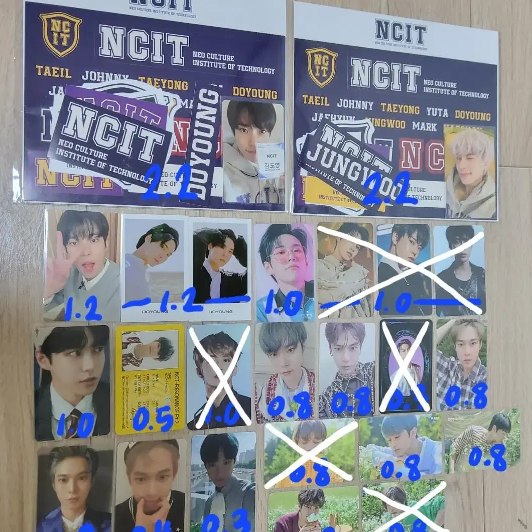 엔시티127 도영 포카 양도 네오존 도영부적포카 nct