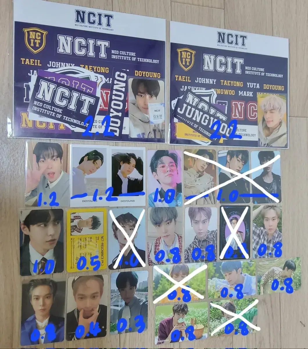 엔시티127 도영 포카 양도 네오존 도영부적포카 nct