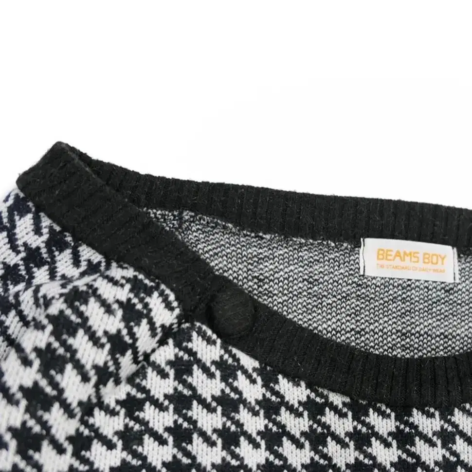 beamsboy houndtooth knit