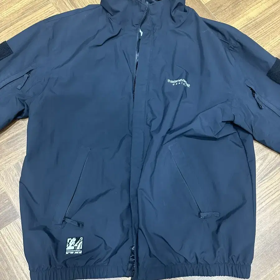 디네댓) 바람막이 PERTEX UL Jacket Black