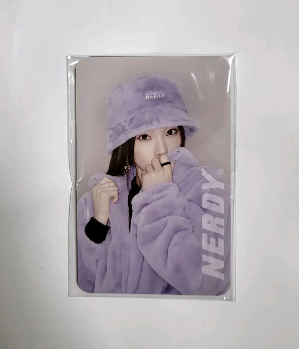 [unsealed] nerdy taeyeon photocard set in-kind nerdy taeyeon