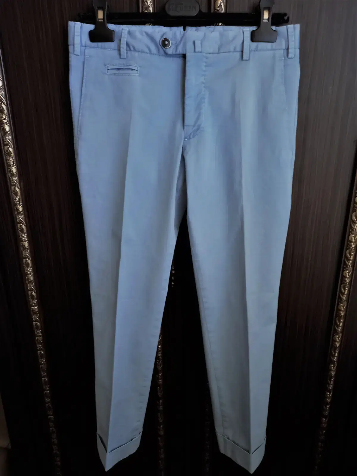 RODA Roda Washed bloo Cotton Pants