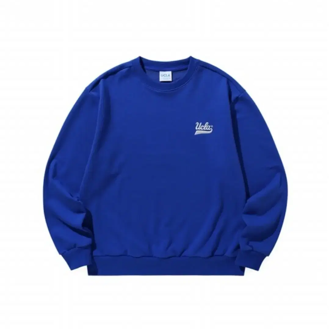 UCLA 남녀공용 오버핏 맨투맨 티셔츠 블루색상  s  m  l  xl