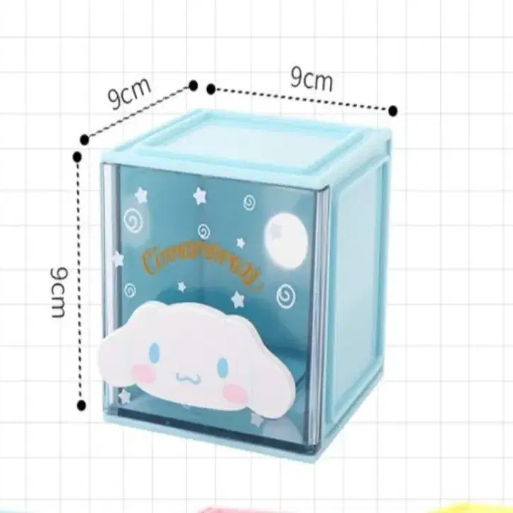 (정품)  산리오 서랍 쿠로미 마이멜로디 시나모롤 폼폼푸린 포챠코 키티