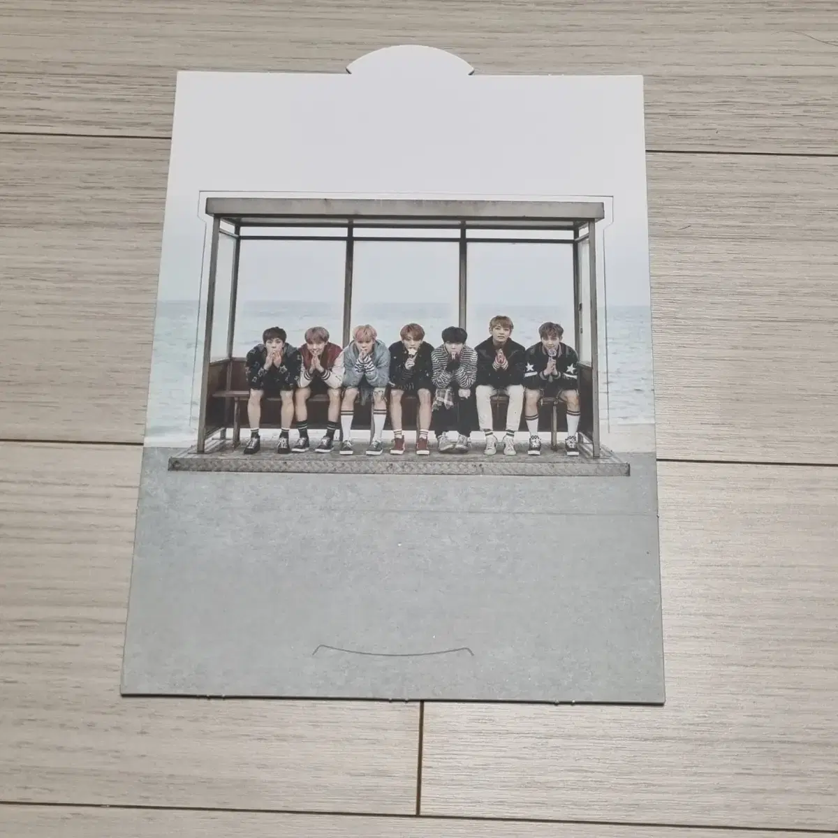 BTS official bom day natoday album 등신대