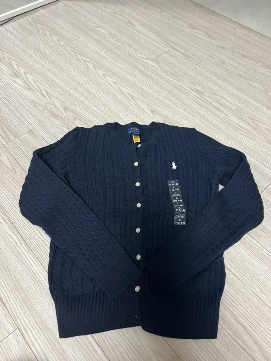 Polo Girls Cardigan Navy L