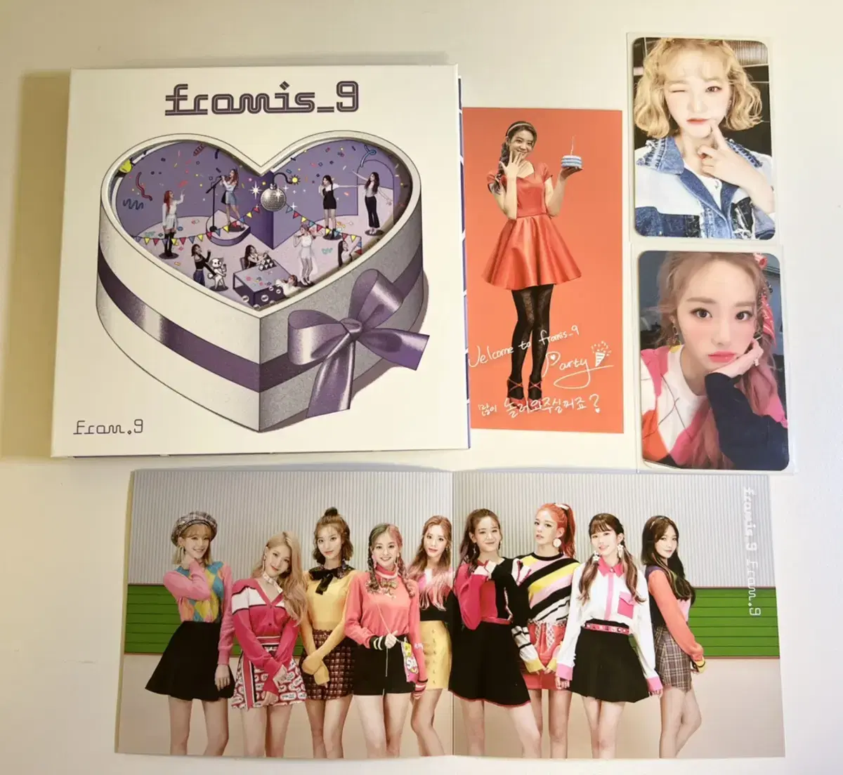 Fromis 9 LUBBAM LOVE BOMB album