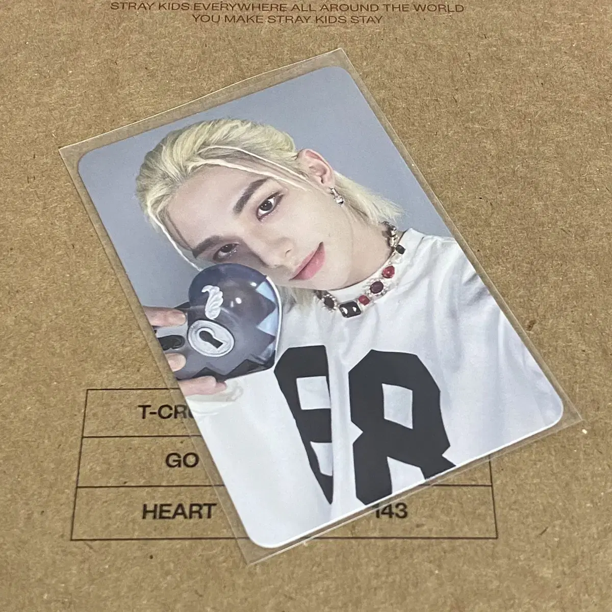 Straykids hyunjin Maxident Jewels photocard WTS