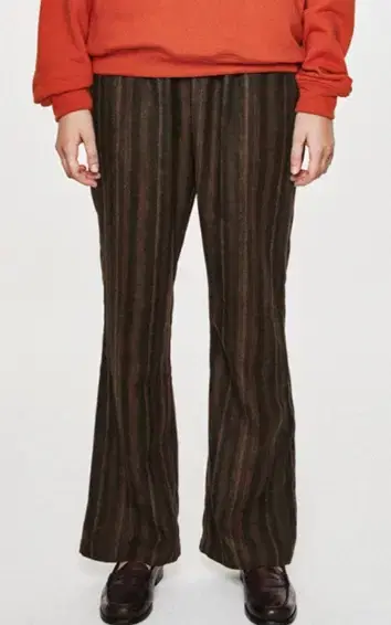 KANCO SUEDE BELL PANTS (brown) - Nearly New