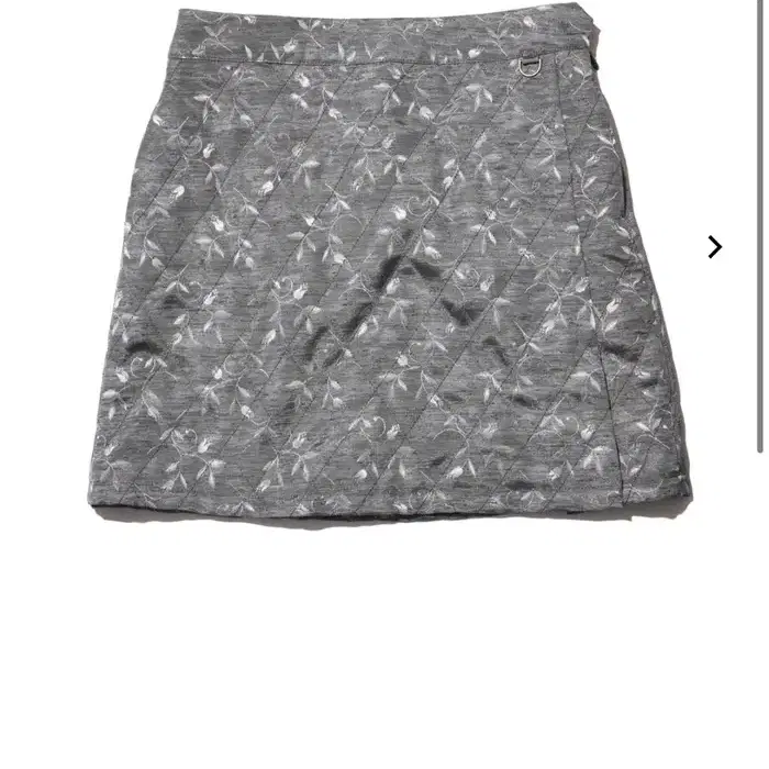 미스치프 quilted skirt_grey