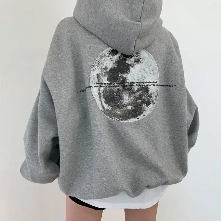 Kimono-style hoodie (gray, black, charcoal)