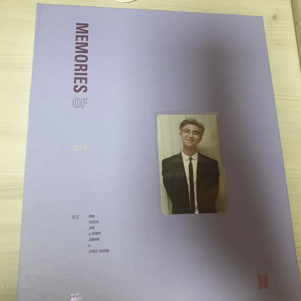 2018 메모리즈 남준 dvd 방탄 BTS