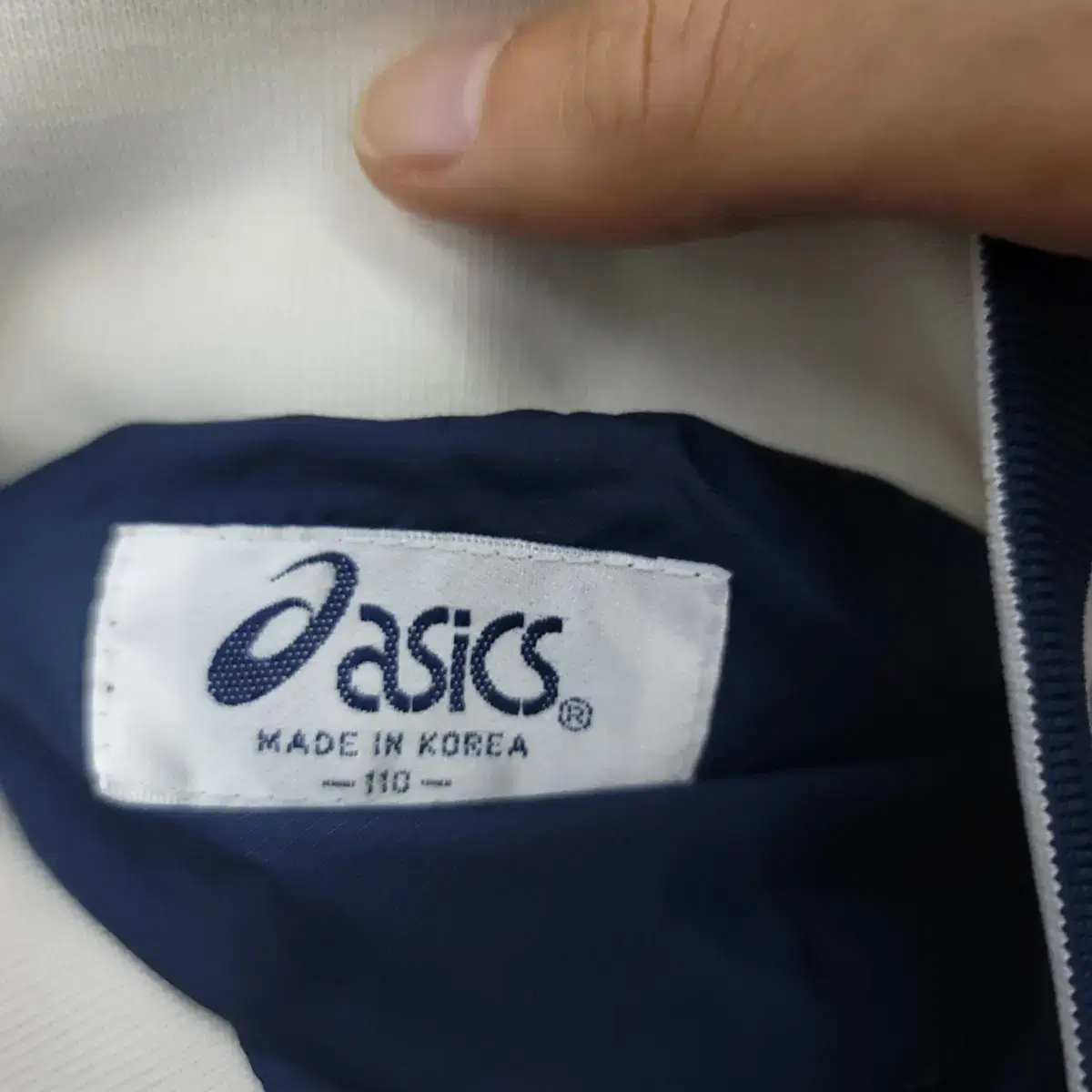 아식스 ASICS 야구점퍼 상태굿