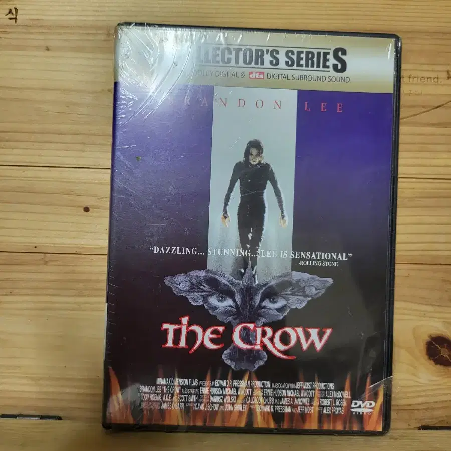 미개봉 DVD The Crow (크로우) 2002년 한글자막