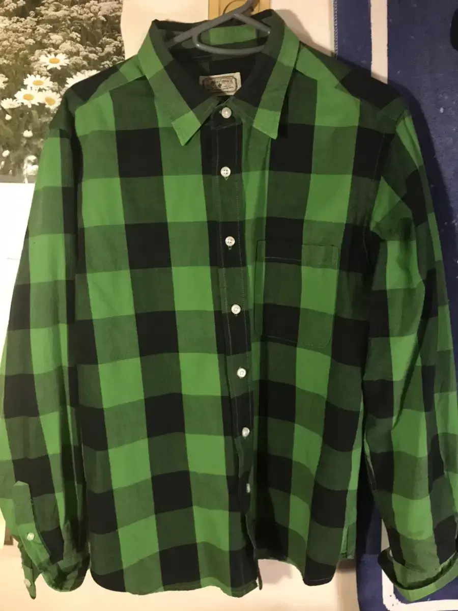 Takuya Kimura Style Green Check Shirt Small Price Drop