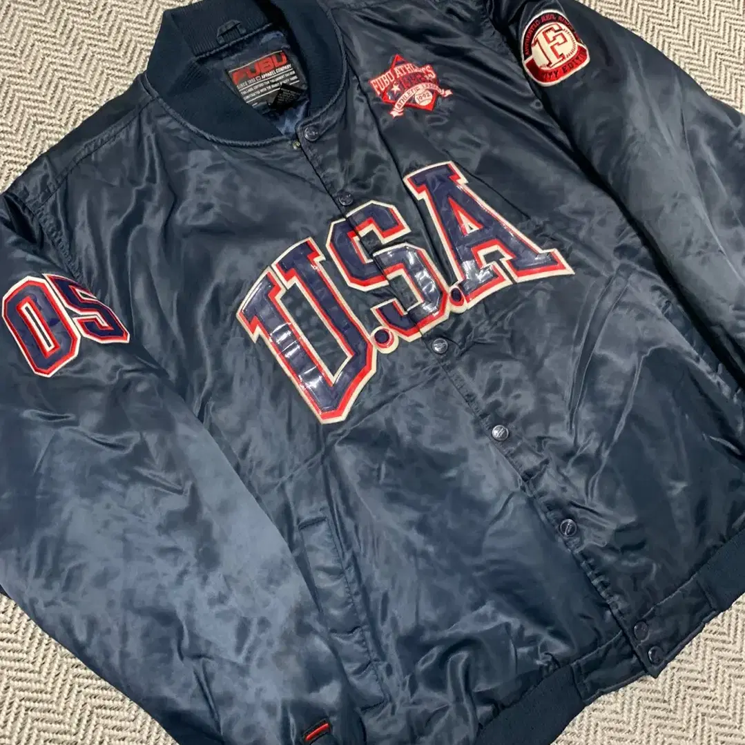 [2XL]90s FUBU USA Baseball Vasity