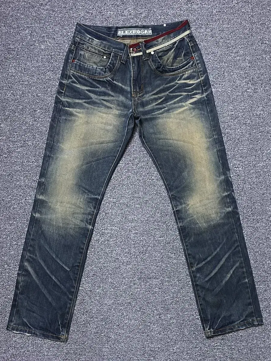 Alex Logan Grunge Vintage Washed Jeans 30