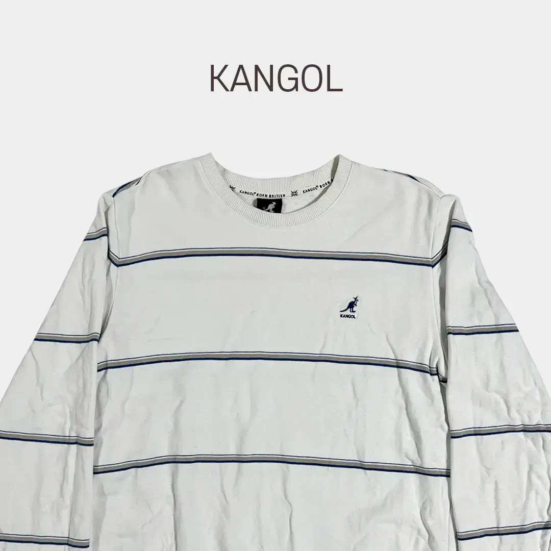 Kangol Logo Stripe Man Top BM1686