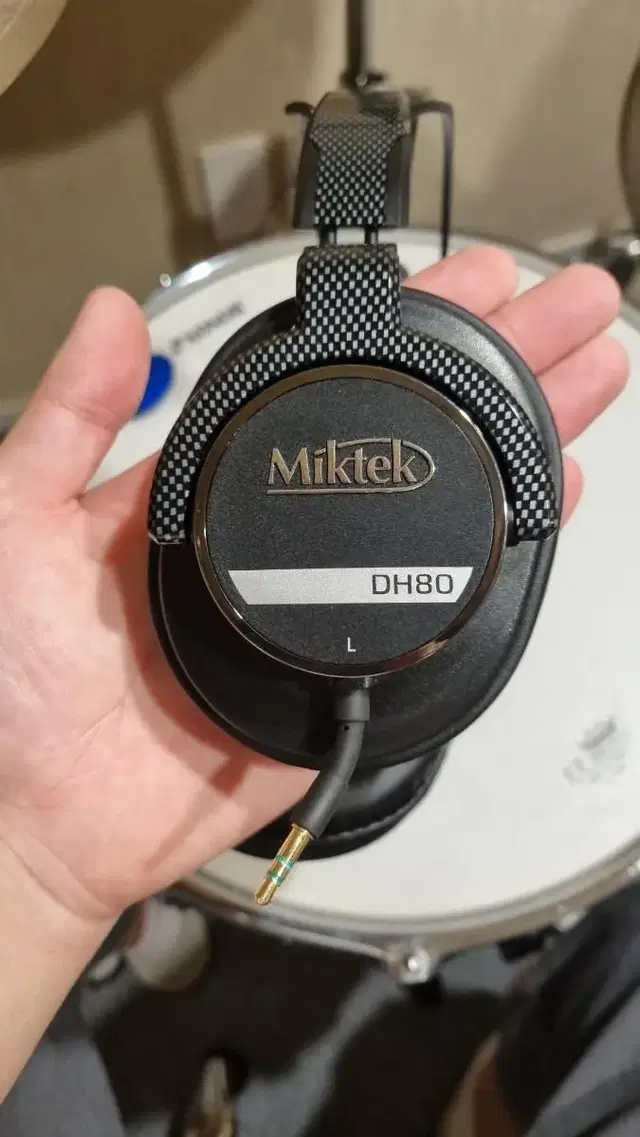 Miktek DH80 유선 헤드셋 미사용 (음악, 미디, 작곡, 등등)