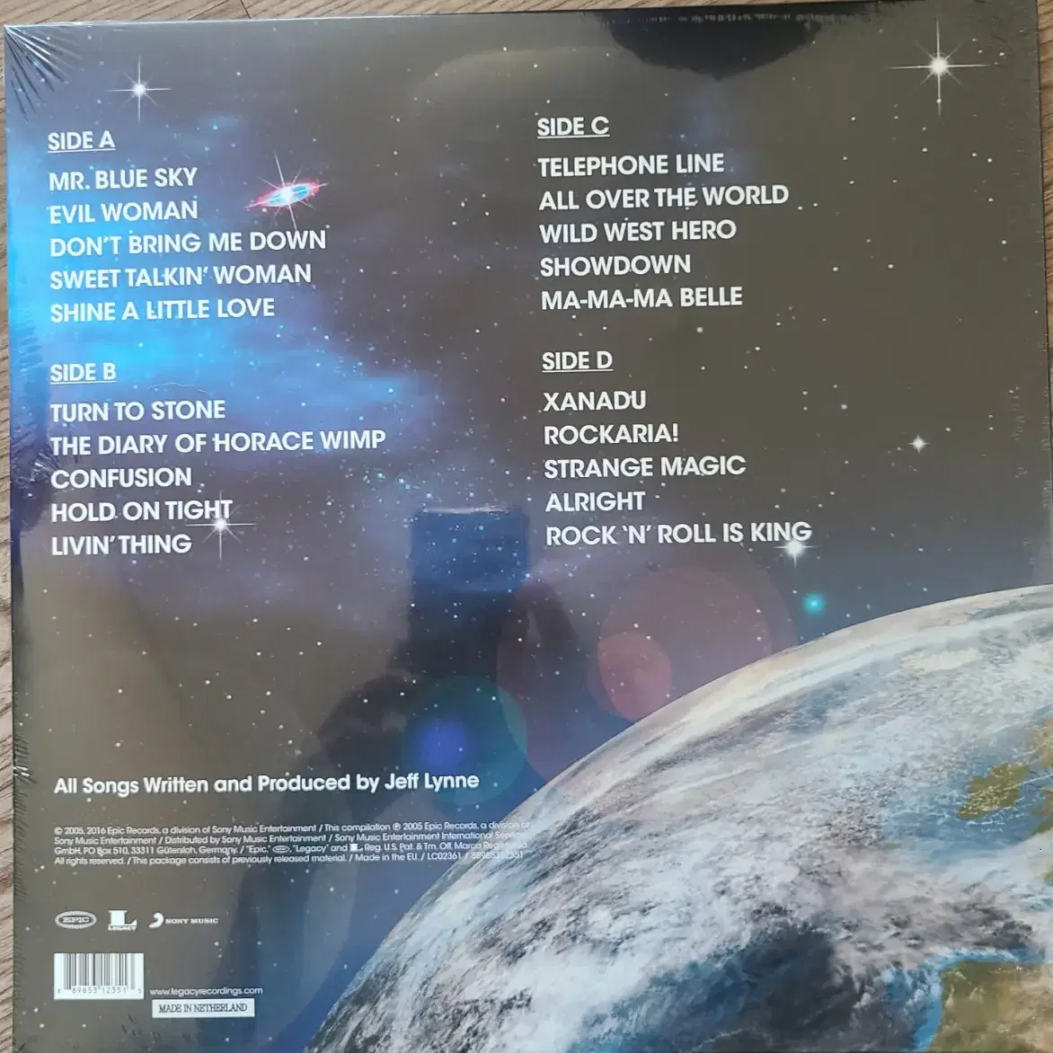 ELO - All Over the World LP 미개봉 배송비포함