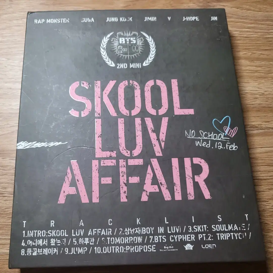 방탄 AKOOL LUV AFFAIR 앨범 판매합니다.