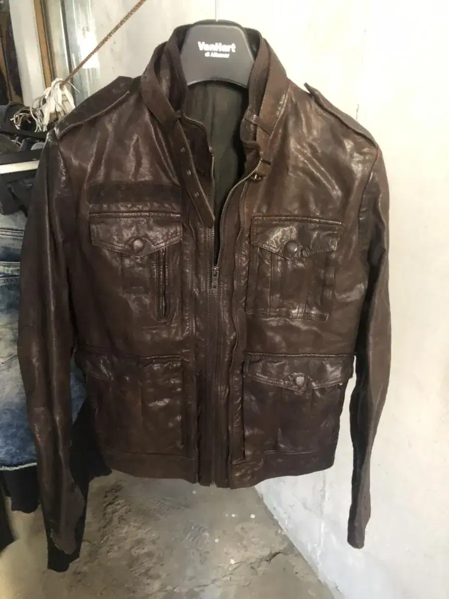 BON Men's Leather Jacket 100