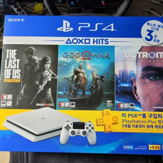 ps4 번들셋 새상품 팝니다.