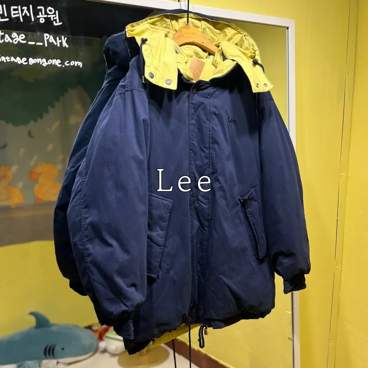 90s (주)쌍방울 Lee 구스다운 점퍼